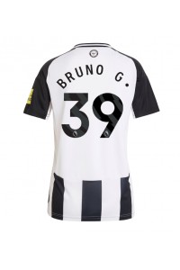 Newcastle United Bruno Guimaraes #39 Voetbaltruitje Thuis tenue Dames 2024-25 Korte Mouw